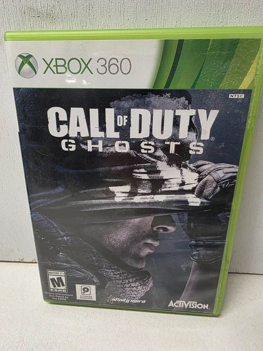 Call of Duty Ghosts Xbox 360 2013 Tested Working w/ Case Activision
